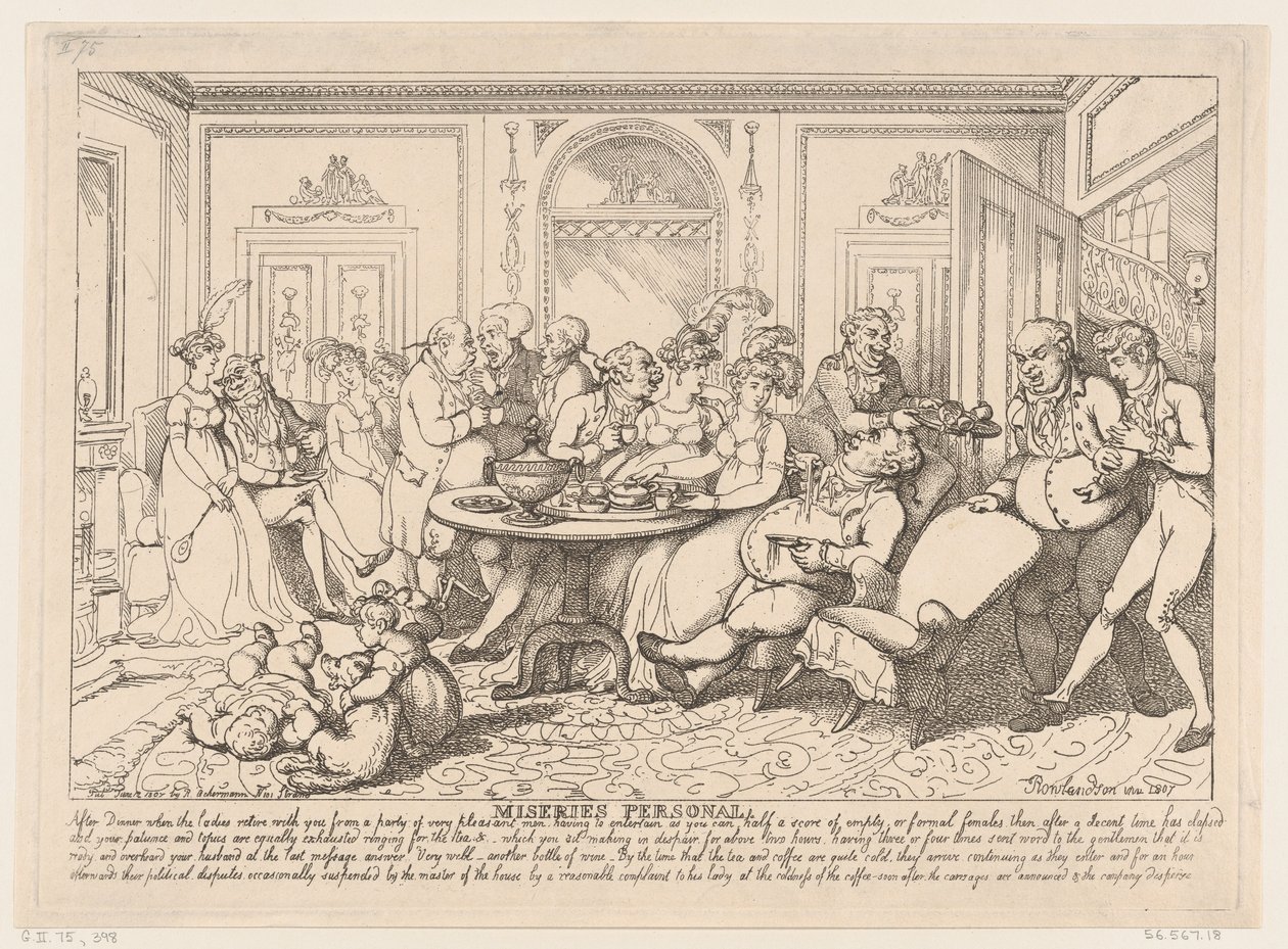 Persoonlijke Ellende door Thomas Rowlandson