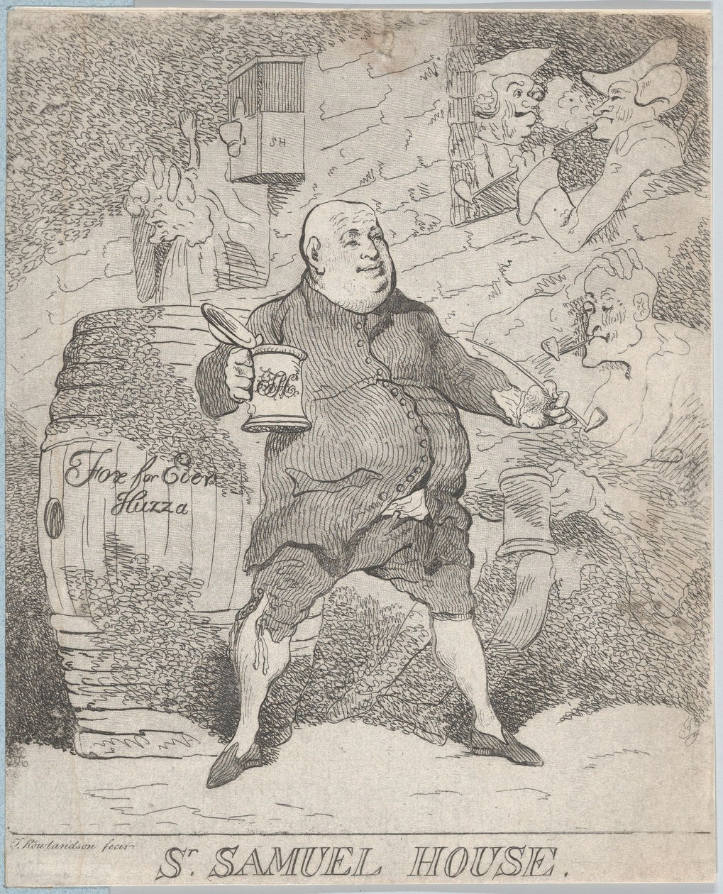 Sr. Samuel House, [1780] heruitgegeven 1786-91 door Thomas Rowlandson
