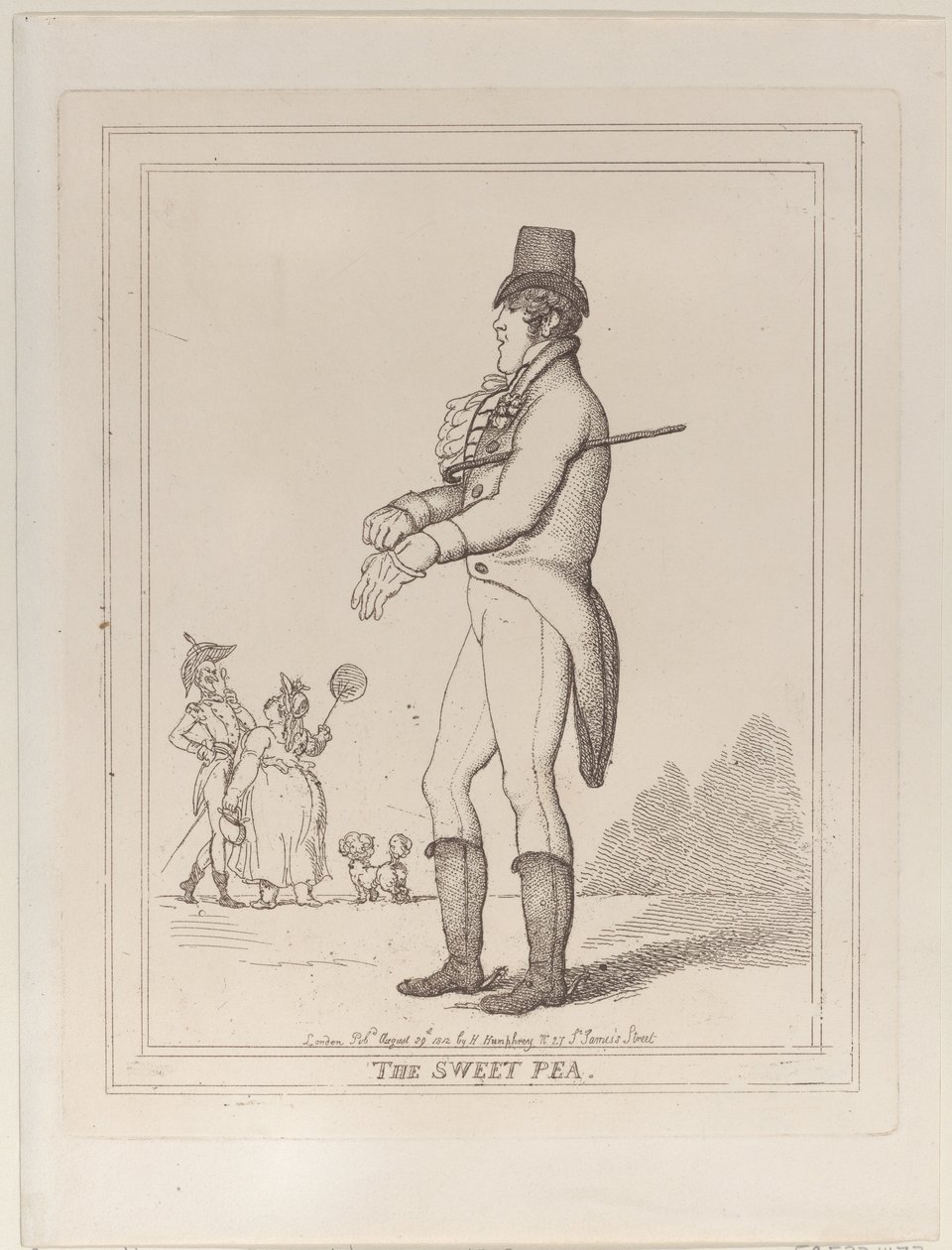 De Lathyrus, 29 augustus 1812 door Thomas Rowlandson