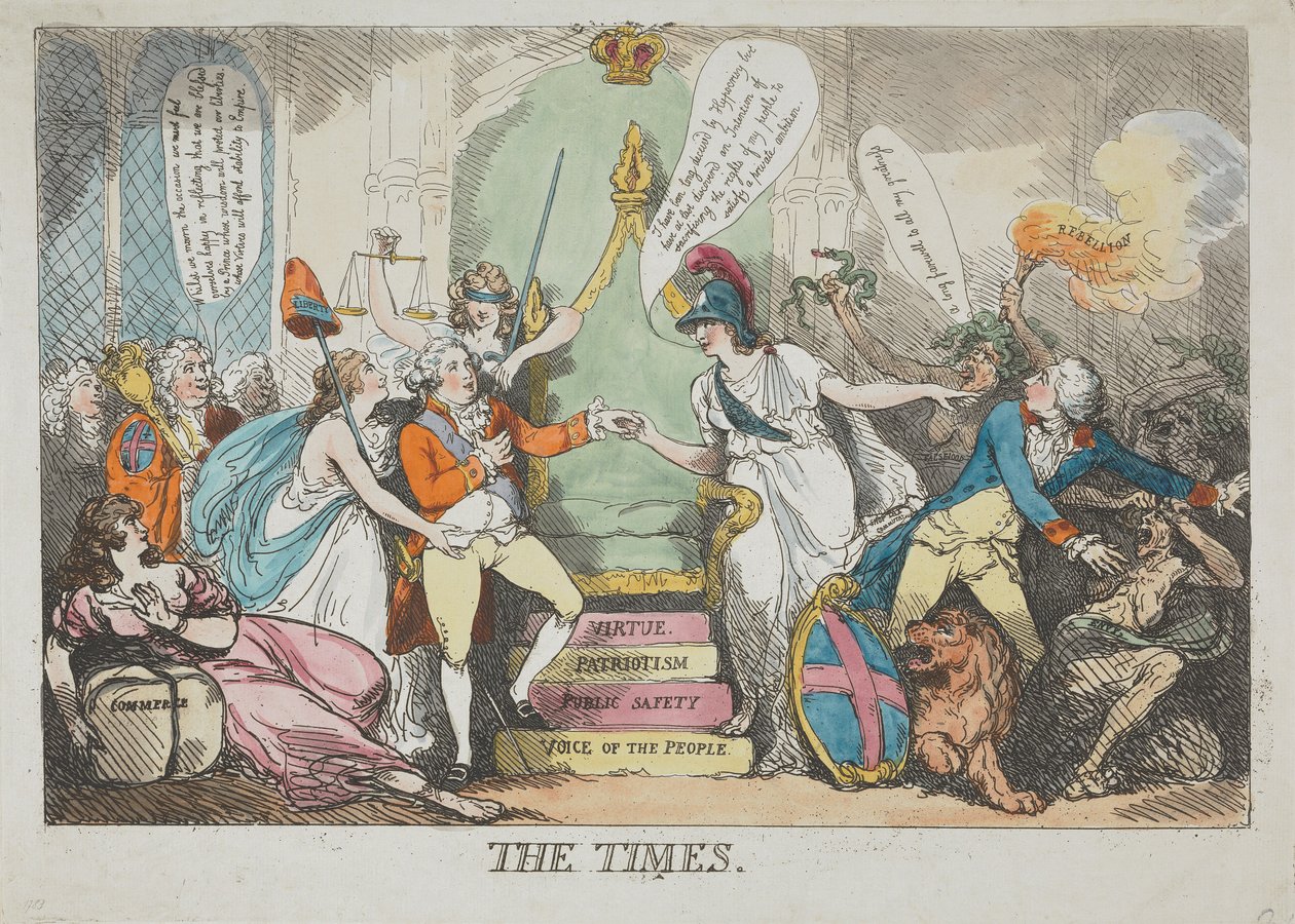 The Times door Thomas Rowlandson