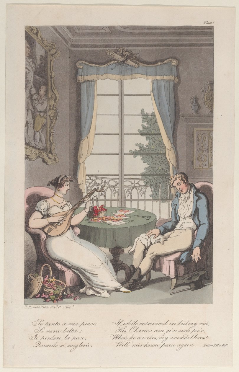 Titelpagina, uit Napels en de Campagna Felice: in een reeks brieven geadresseerd, 1 juni 1815 door Thomas Rowlandson