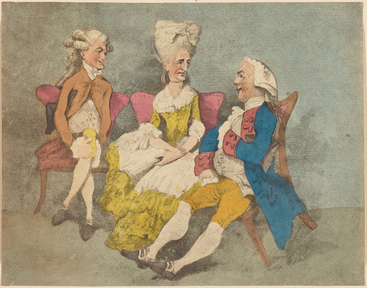 Twee pijlen op je boog door Thomas Rowlandson
