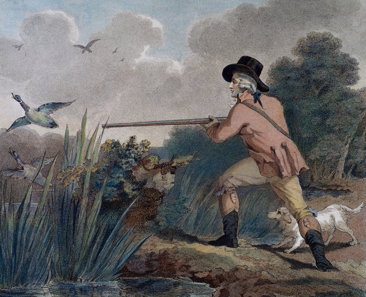 Eendenjacht door Thomas Simpson