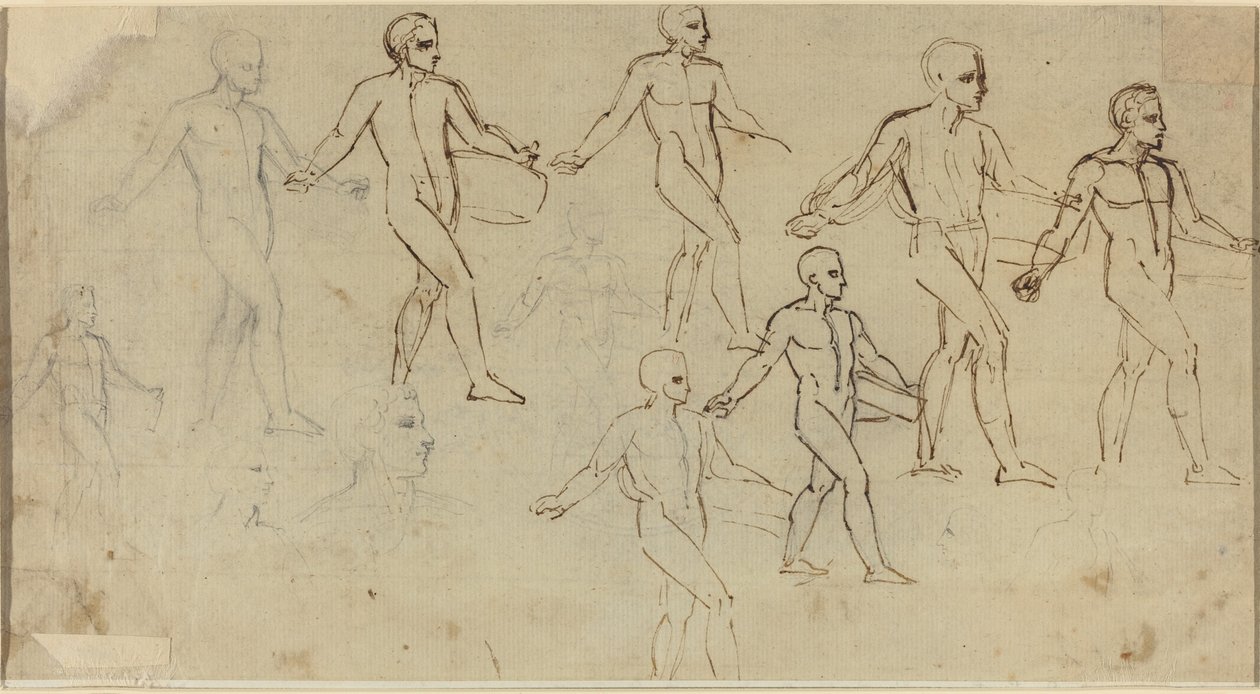 Studies van een Zaaier (Illustratie voor Thomson