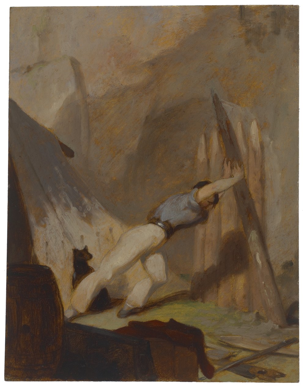 Een Schuilplaats Bouwen door Thomas Sully