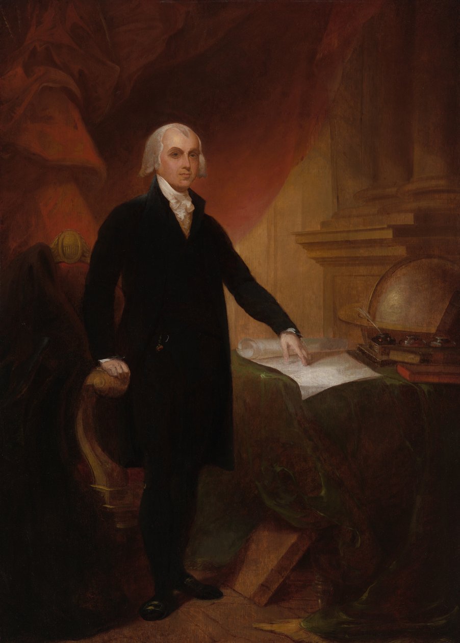 James Madison door Thomas Sully