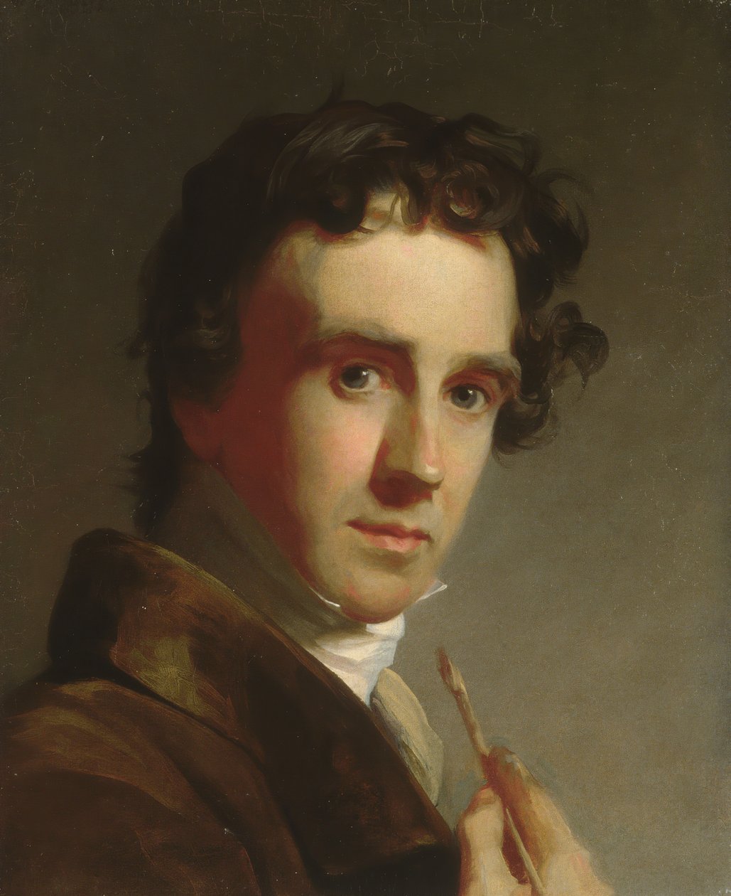 Portret van de kunstenaar door Thomas Sully