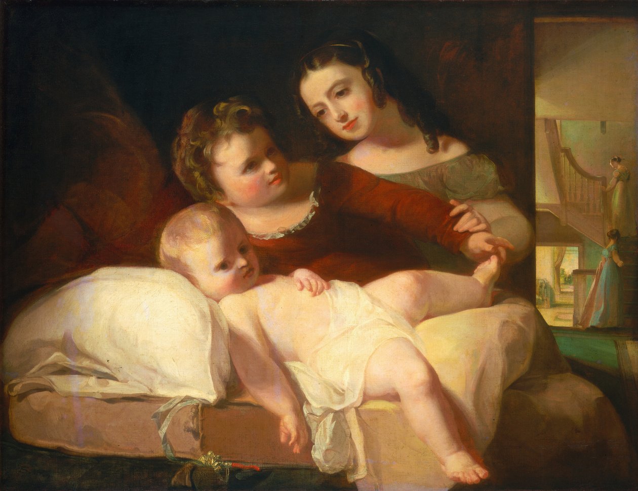 De kinderen David door Thomas Sully