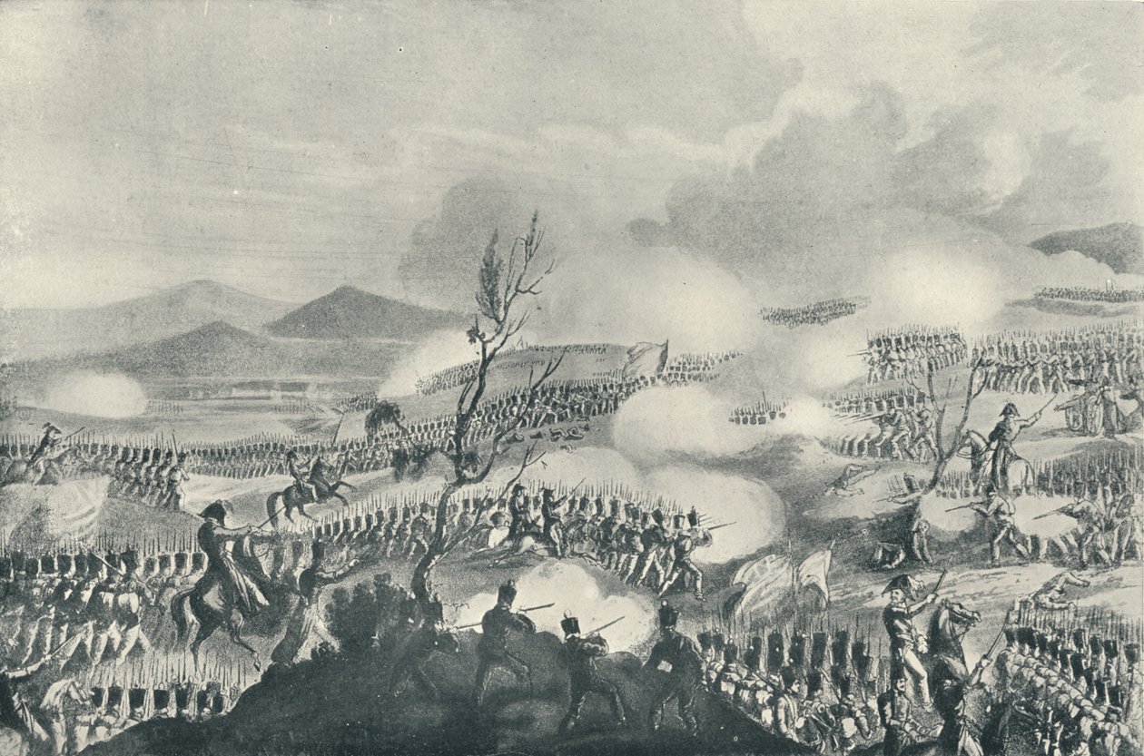 Slag bij Nivelle, 10 november 1813, 1815 1909 door Thomas Sutherland
