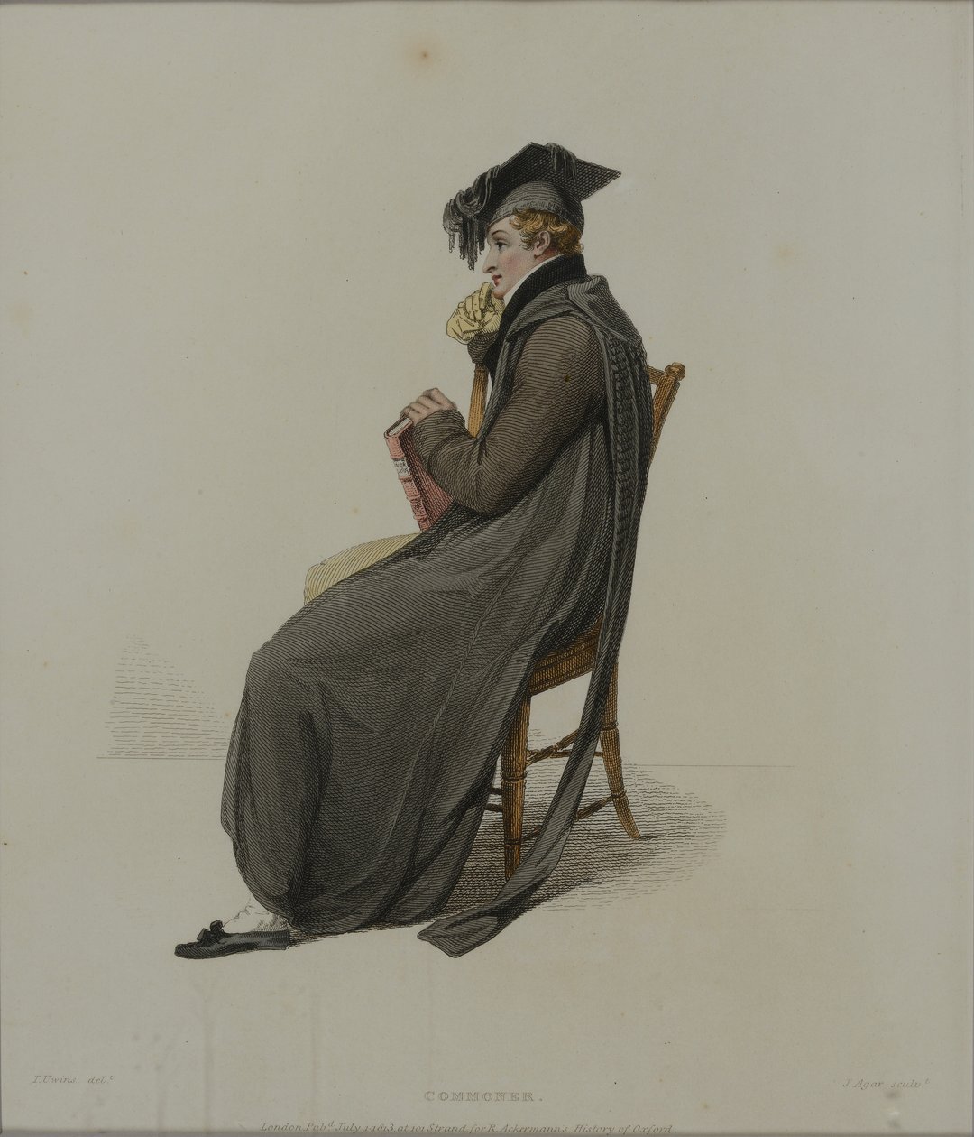 Commoner, gegraveerd door J. Agar, gepubliceerd in R. Ackermann