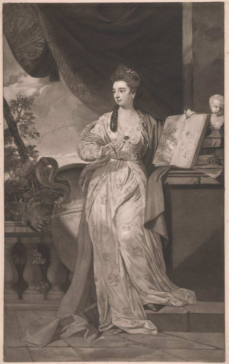 Lady Broughton door Thomas Watson