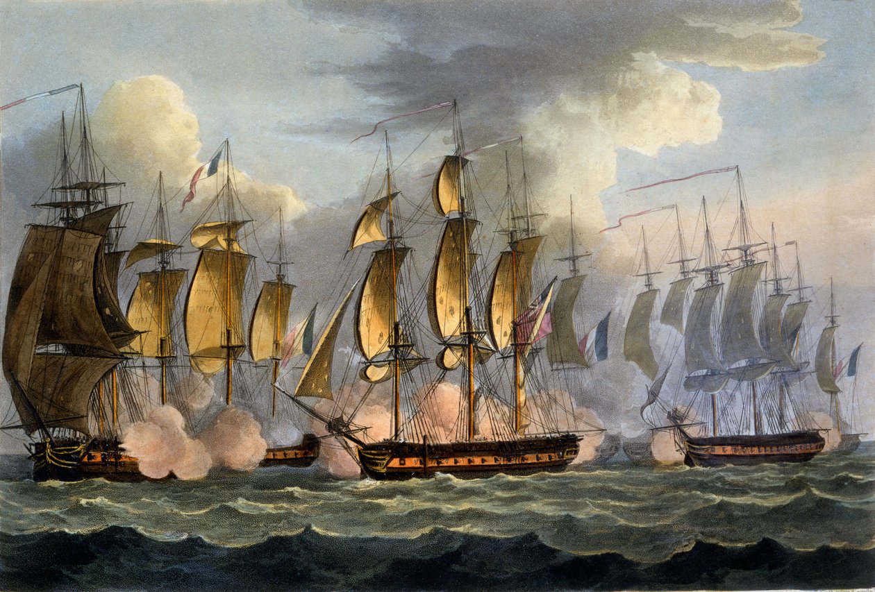 De verovering van La Prévoyante en La Raison, 17 mei 1795, uit 
