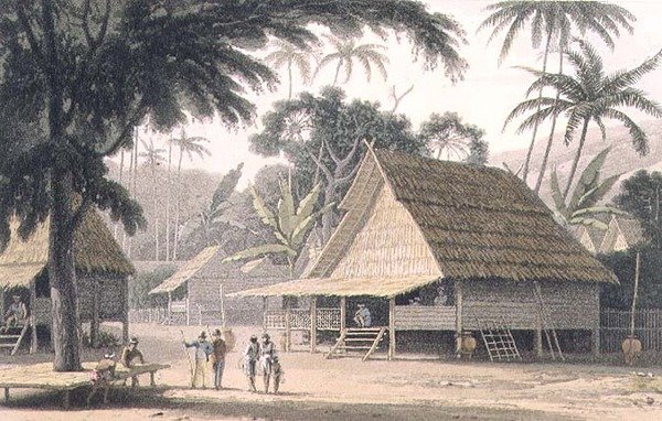 Een Malaye Dorp, plaat 16 uit 