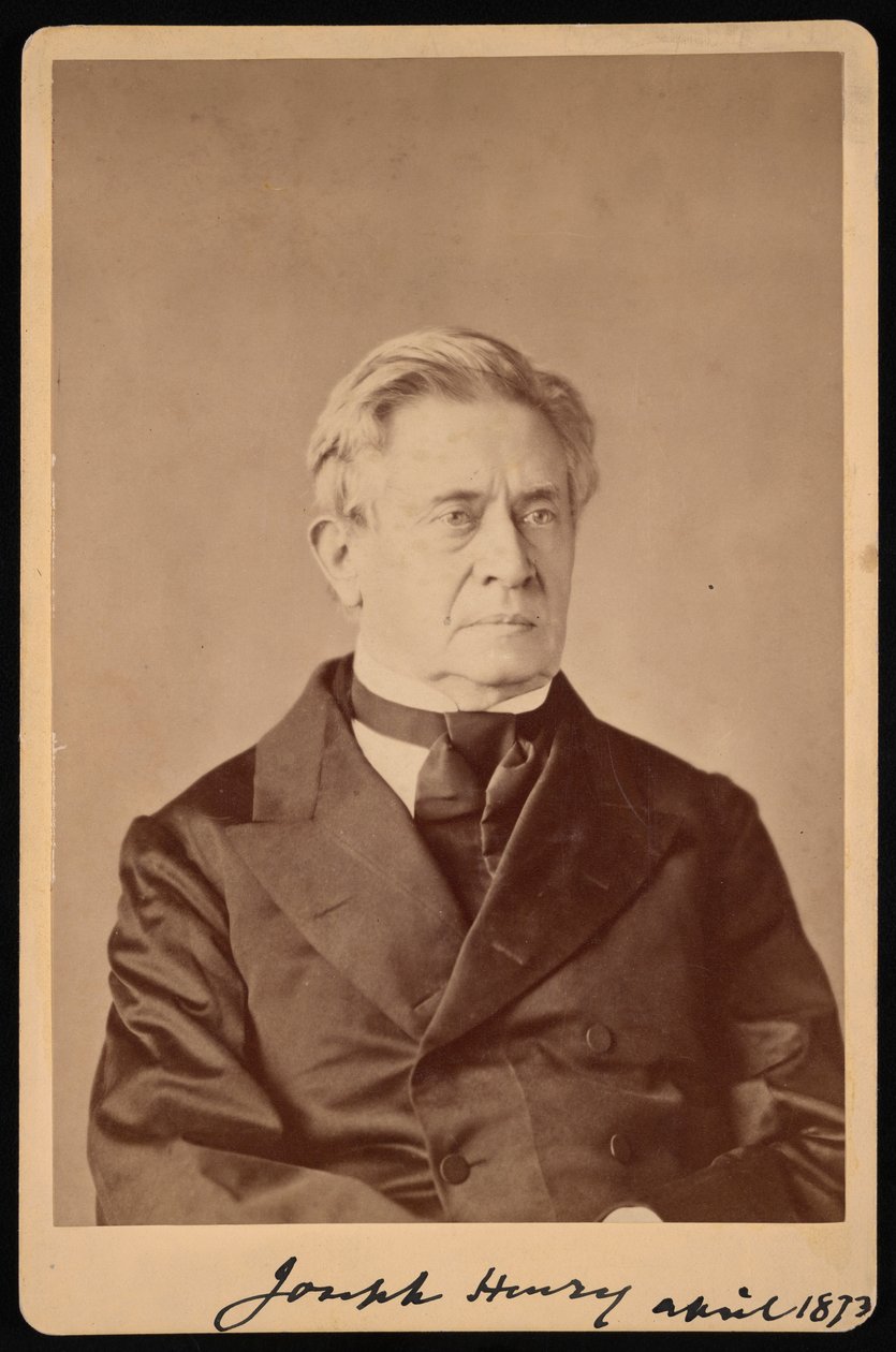 Portret van Joseph Henry, april 1873 door Thomas William Smillie