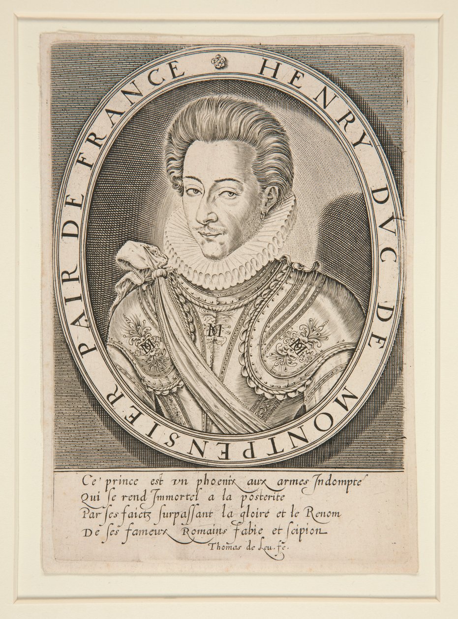 Henri de Bourbon, hertog van Montpensier door Thomas de Leu