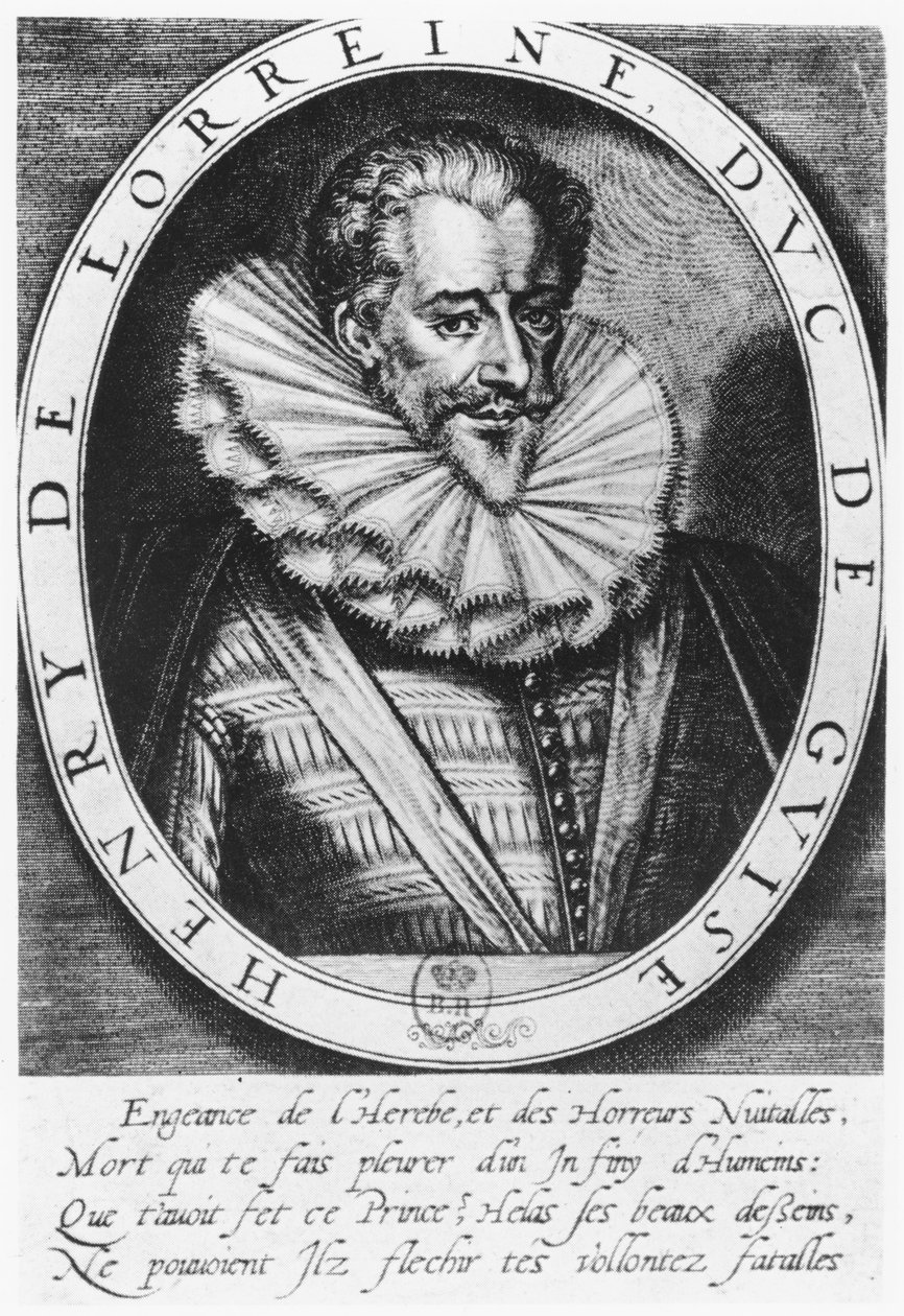 Henri de Lorraine, Hertog van Guise door Thomas de Leu