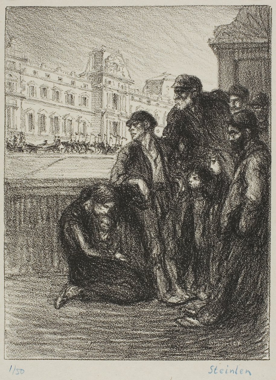 Ellende en pracht door Théophile Alexandre Pierre Steinlen