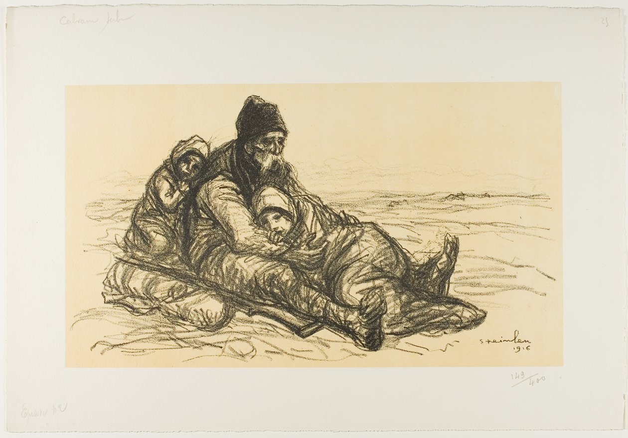Servische cavalerie, tweede aflevering door Théophile Alexandre Pierre Steinlen