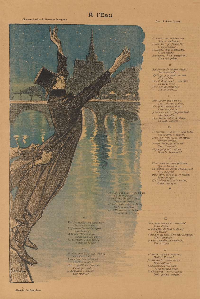 Gil Blas Illustré: Aan de waterkant (A l