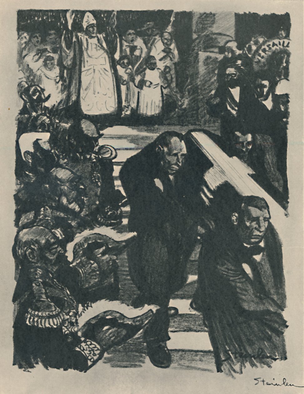 Rochefort sterft door Théophile Alexandre Steinlen