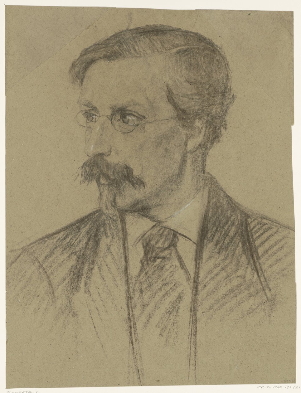 Portret van de heer van Duyl door Thérèse Schwartze