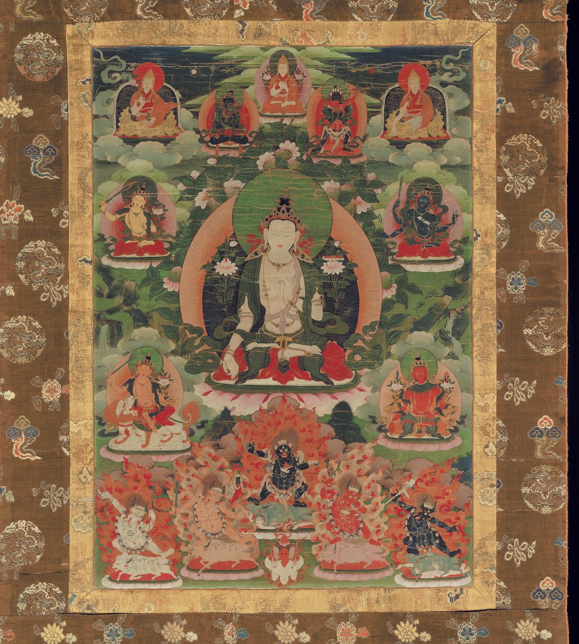 Manjushri, Bodhisattva van Wijsheid door Tibetan School