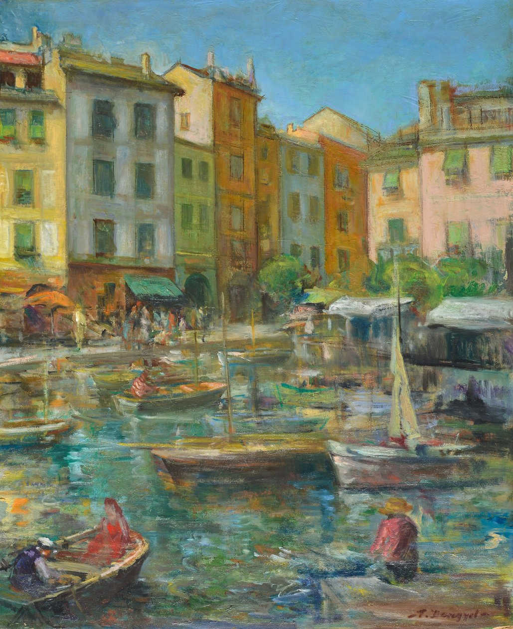Portofino (Italië) door Tibor Dengyel