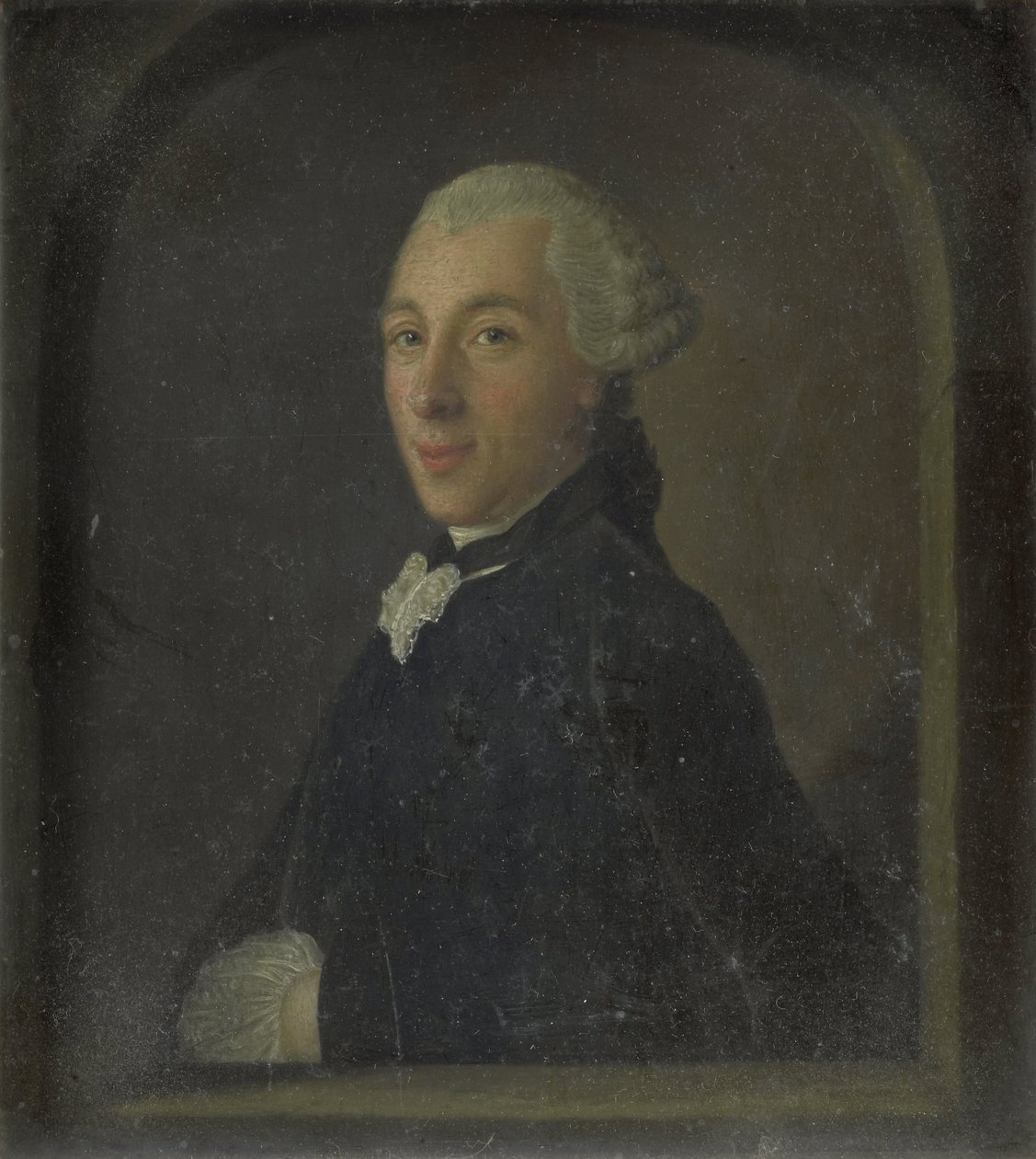 Portret van Joachim Rendorp, baron van Marquette, brouwer en meerdere keren burgemeester van Amsterdam door Tibout Regters