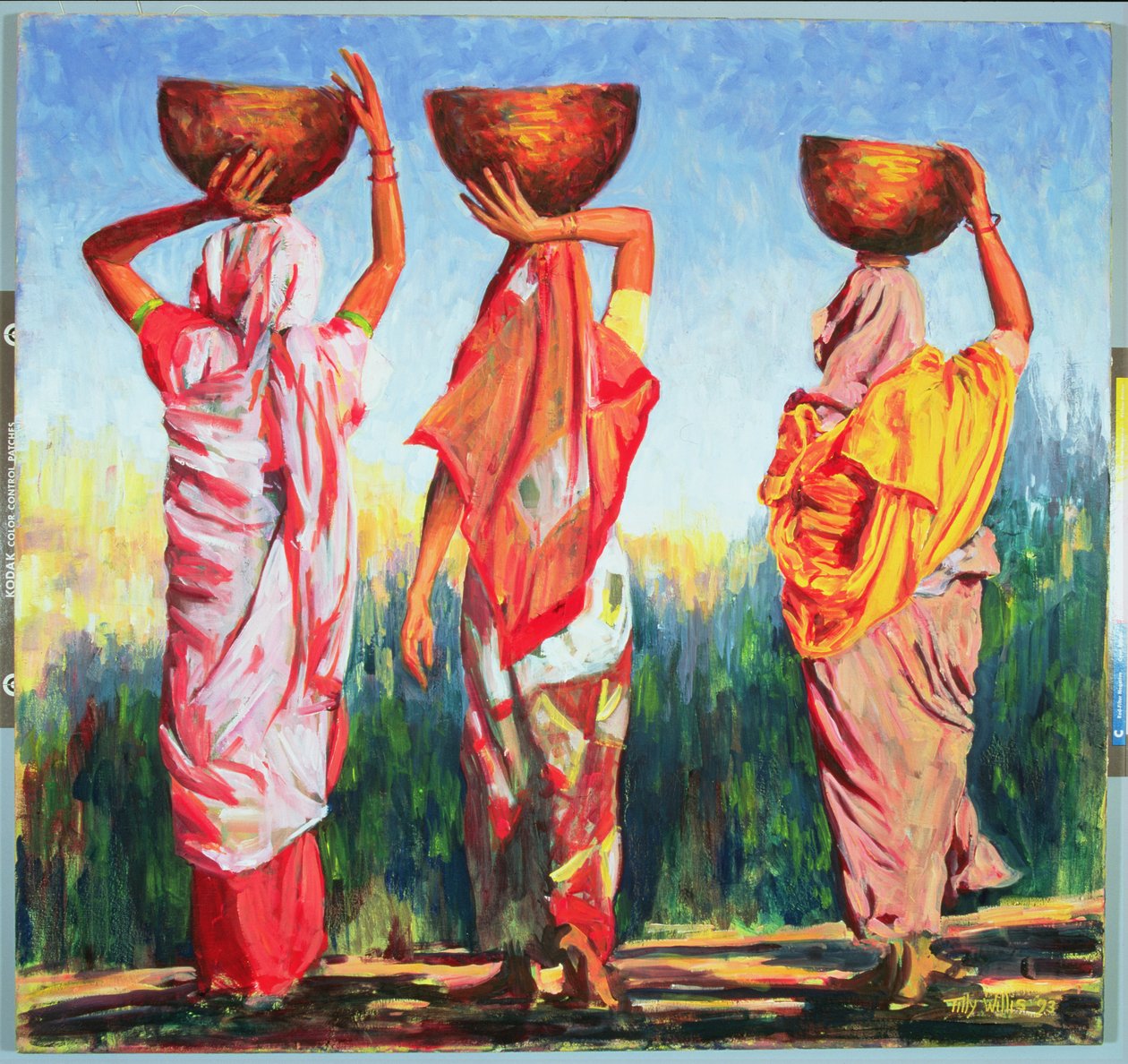 Drie vrouwen, 1993 door Tilly Willis