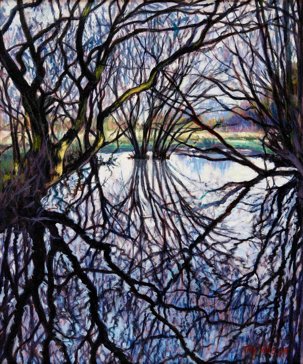 Vijverreflecties, 2009 door Tilly Willis