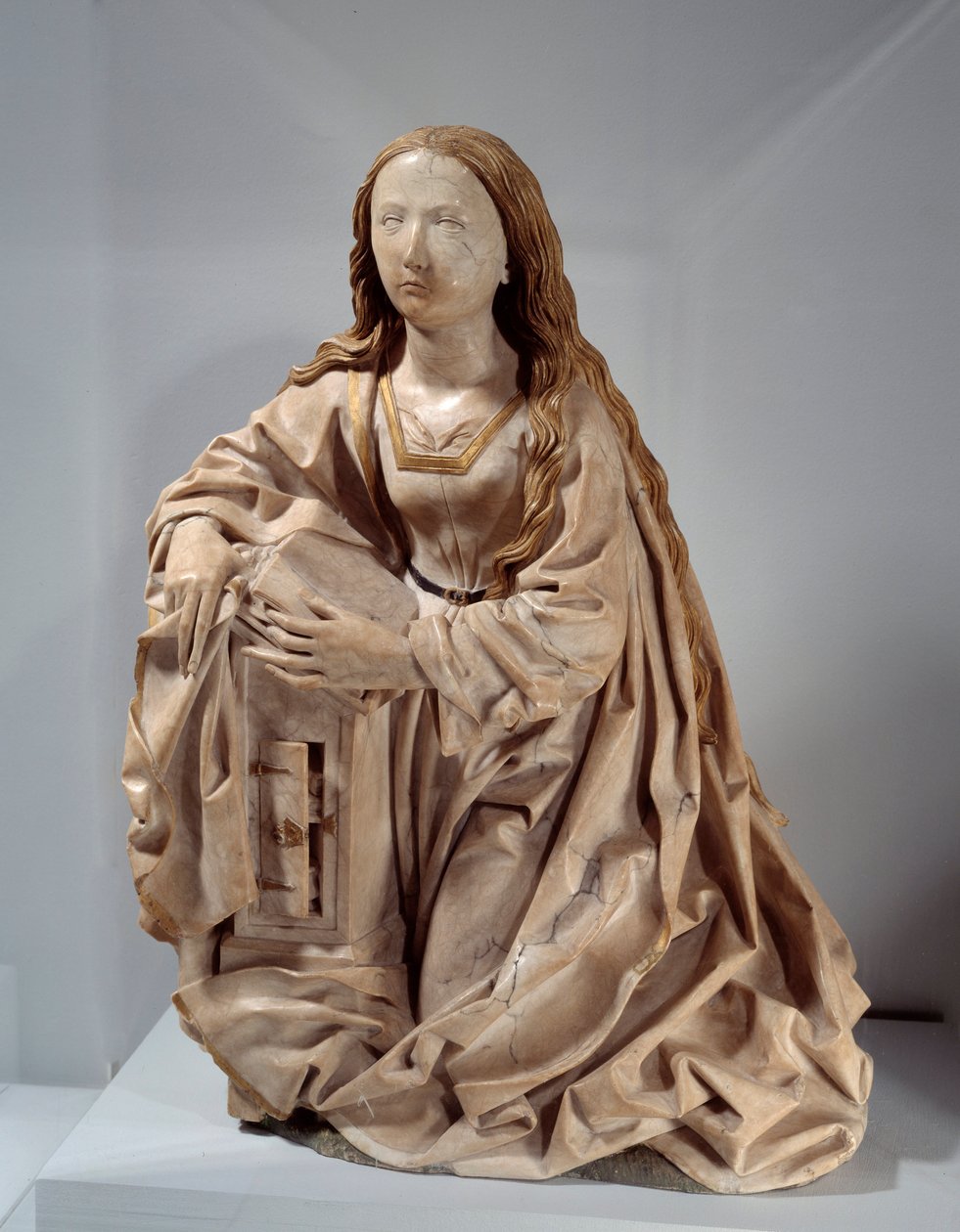 De Maagd van de annunciatie door Tilman Riemenschneider