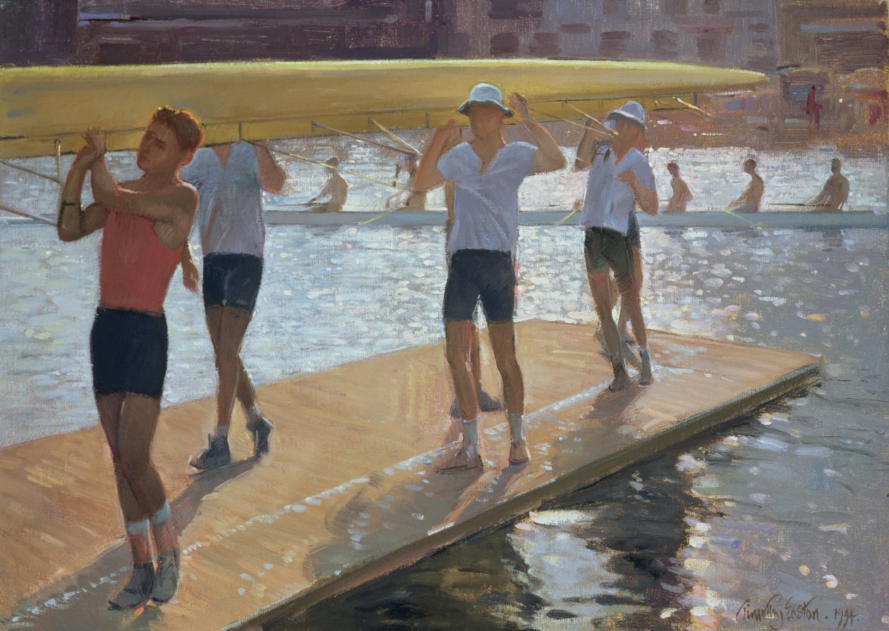 Vlotwandeling, 1994 door Timothy Easton