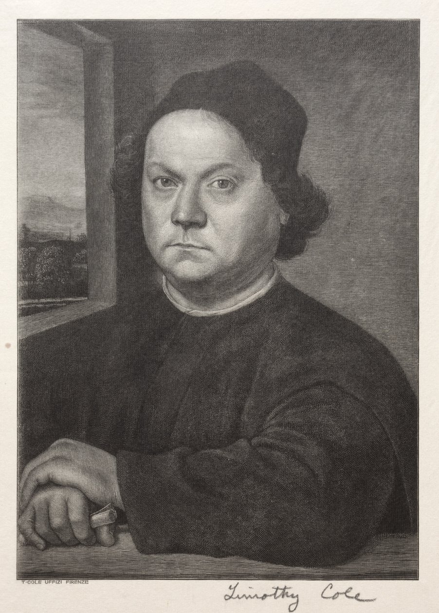 Oude Italiaanse Meesters: Portret van Andrea Verrocchio, 1888-1892 door Timothy Cole