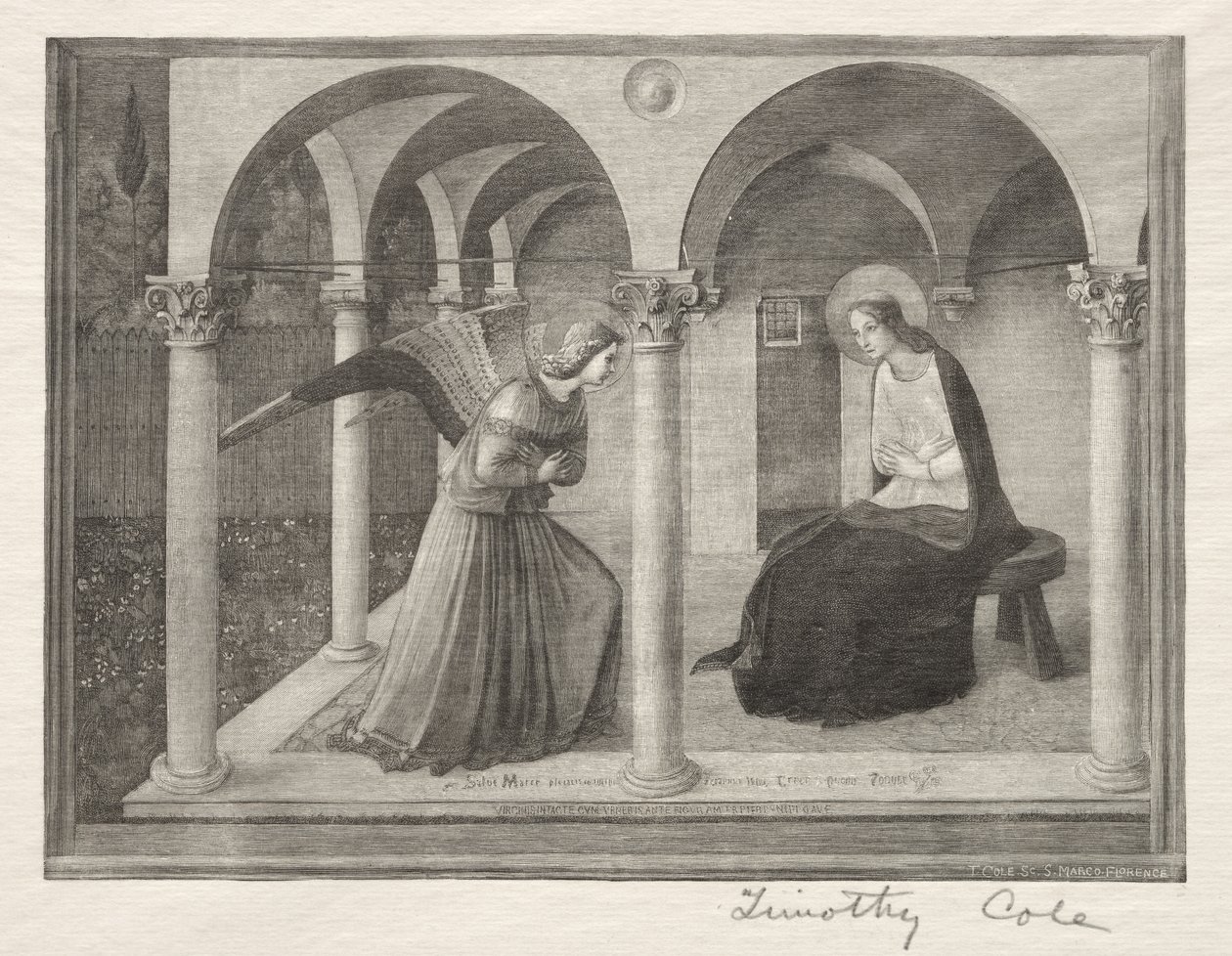 Oude Italiaanse Meesters: De Annunciatie, 1888-1892 door Timothy Cole