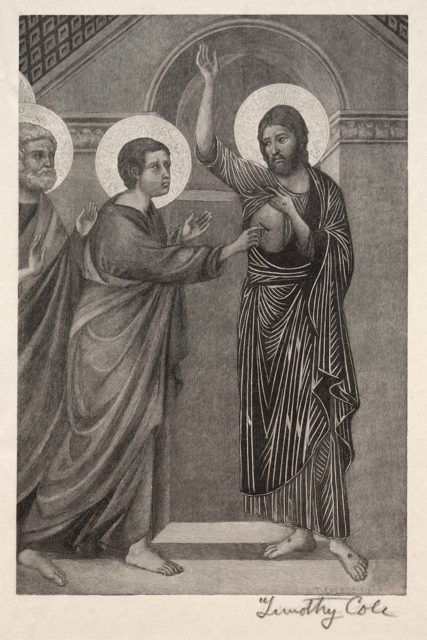 Oude Italiaanse Meesters: De Ongeloof van St. Thomas, 1888-1892 door Timothy Cole