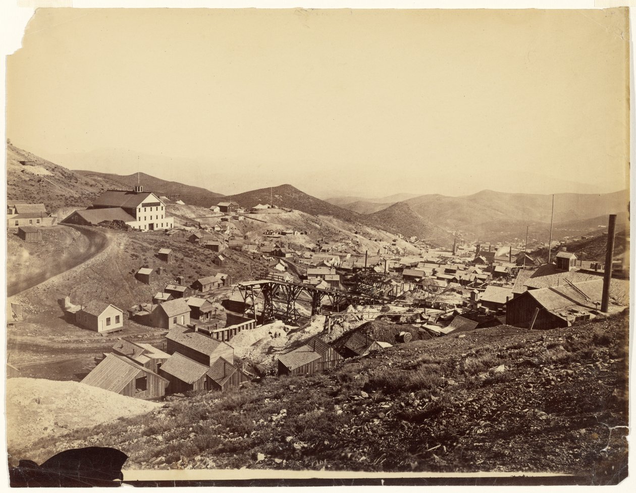 [Gold Hill, West Silver City, Nevada, Silver Peak-gebergte] door Timothy H. O