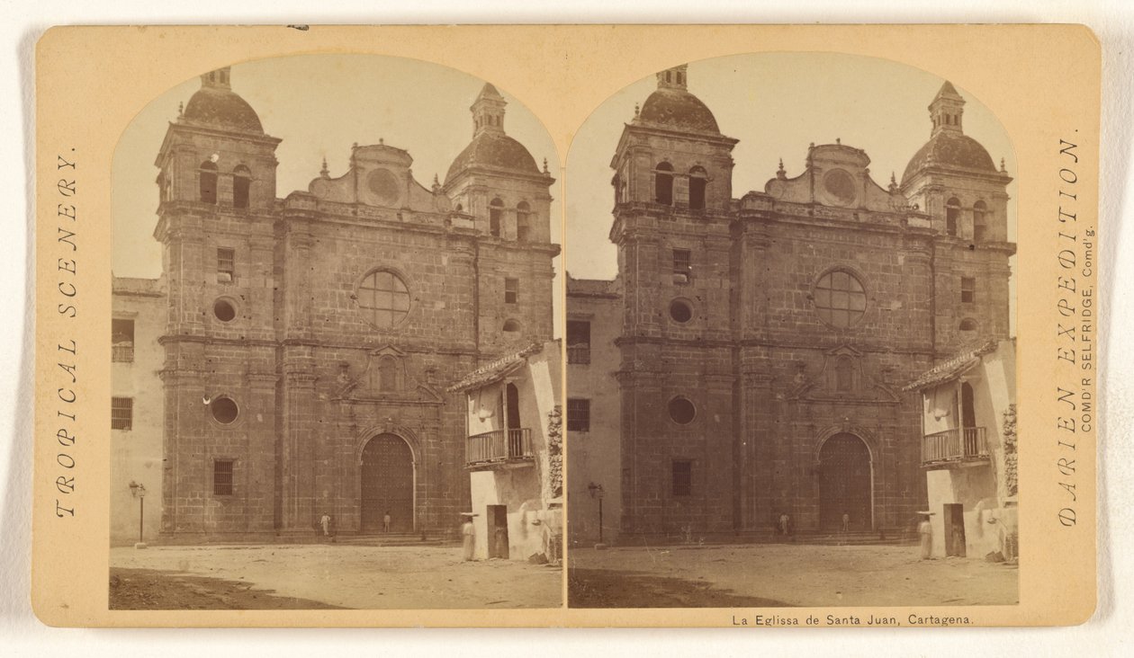 De kerk van San Juan, Cartagena door Timothy H. O