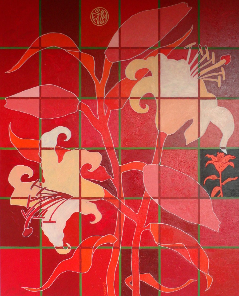 De Franse vermiljoenlelie door Timothy Nathan Joel