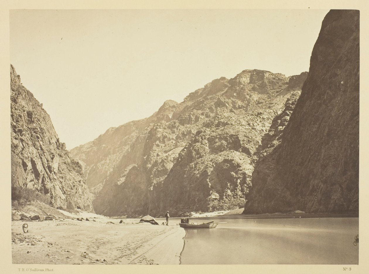 Black Canyon, van boven gezien vanaf Mirror Bar door Timothy O
