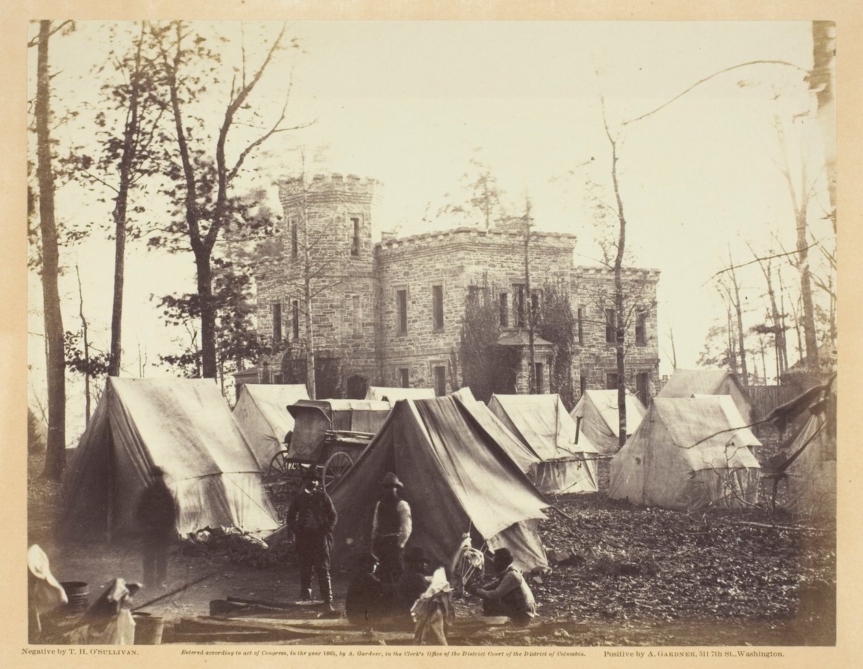 Castle Murray, nabij Auburn, Virginia door Timothy O