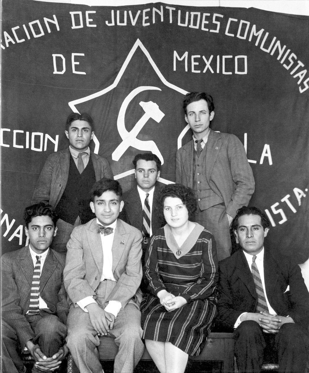 Nationaal Comité van de Jeugdorganisatie van de Communistische Partij van Mexico, Mexico-Stad, 1928 door Tina Modotti