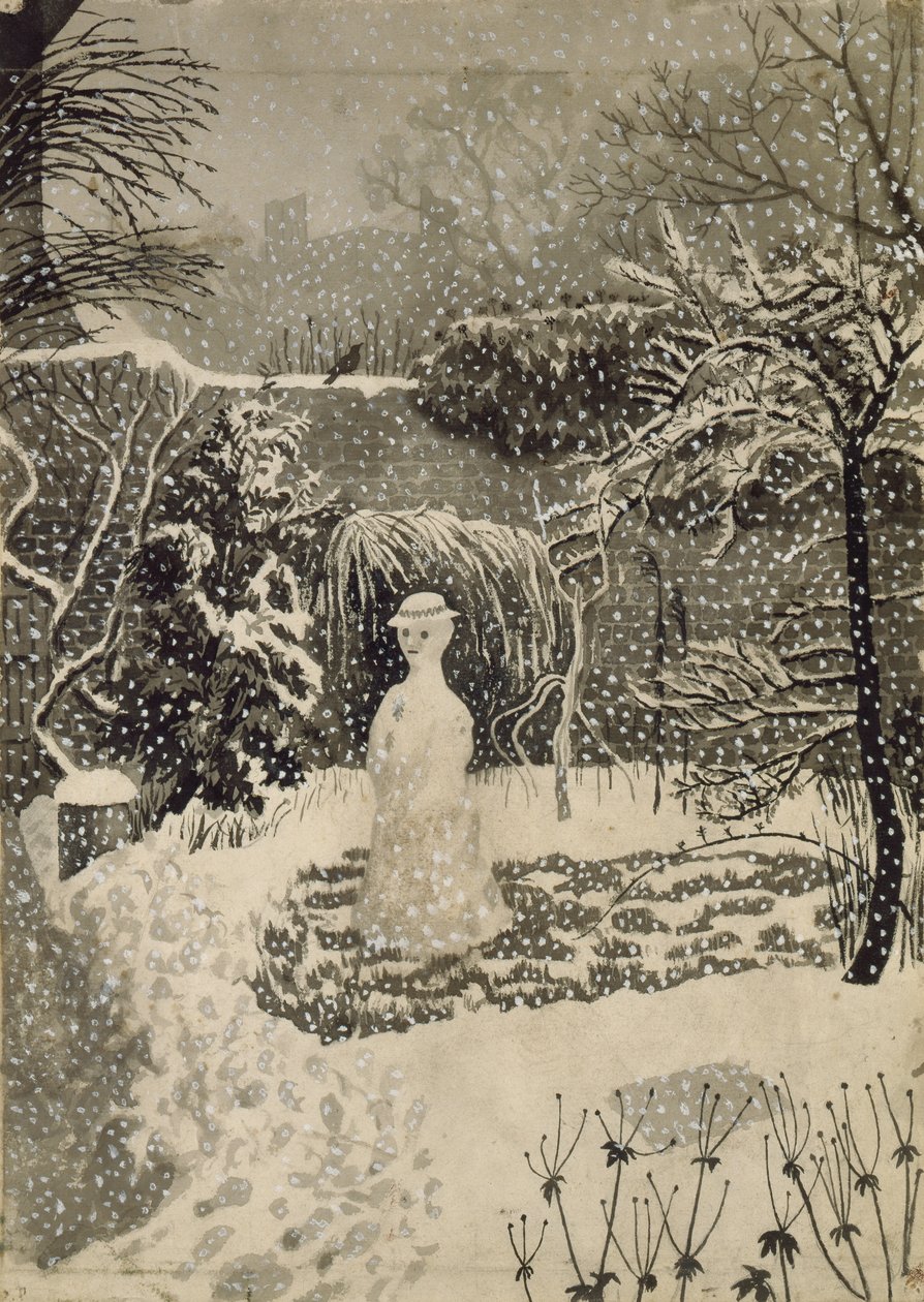 Sneeuwvrouw door Tirzah Ravilious