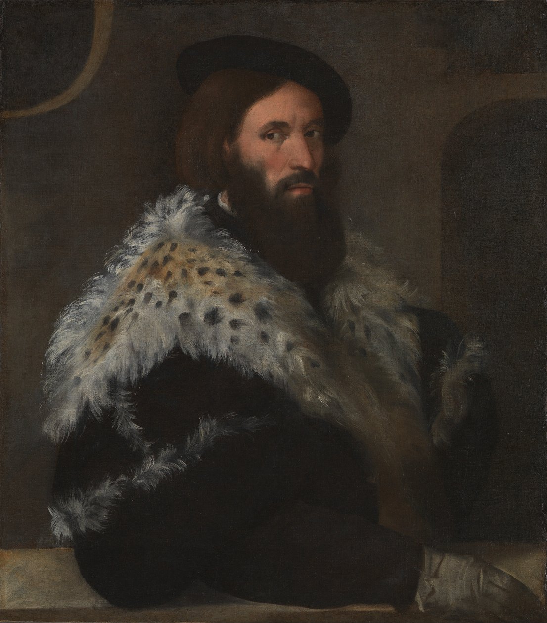 Portret van Girolamo Fracastoro, c.1528 door Tiziano Vecelli