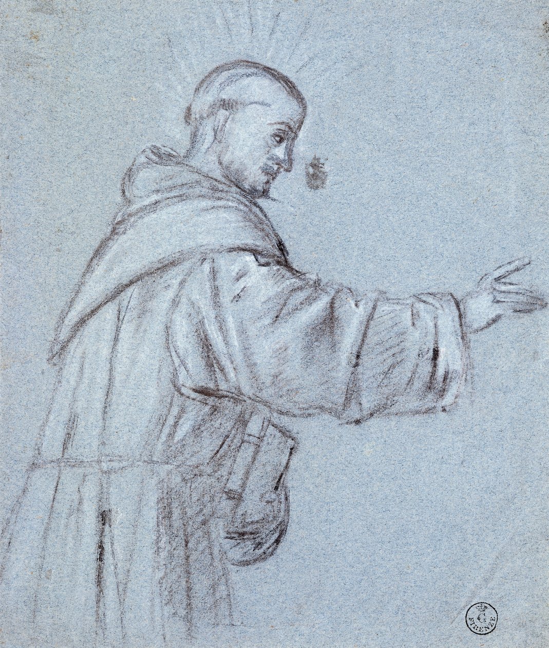 Monnik door Titian (c.1488 1576)