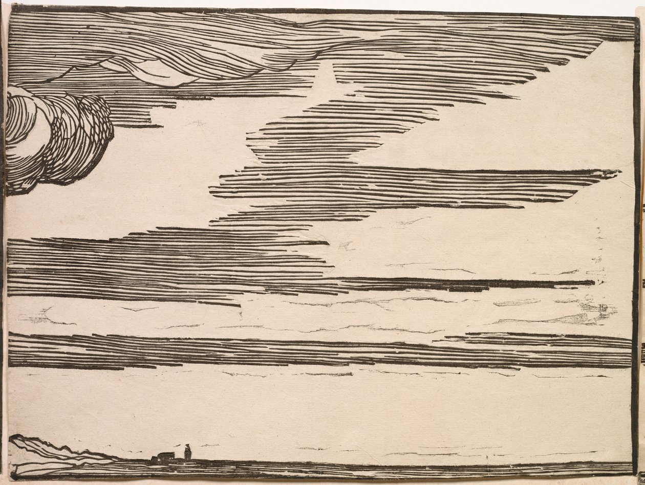 De ondergang van het leger van de farao in de Rode Zee door Titian (c.1488 1576)