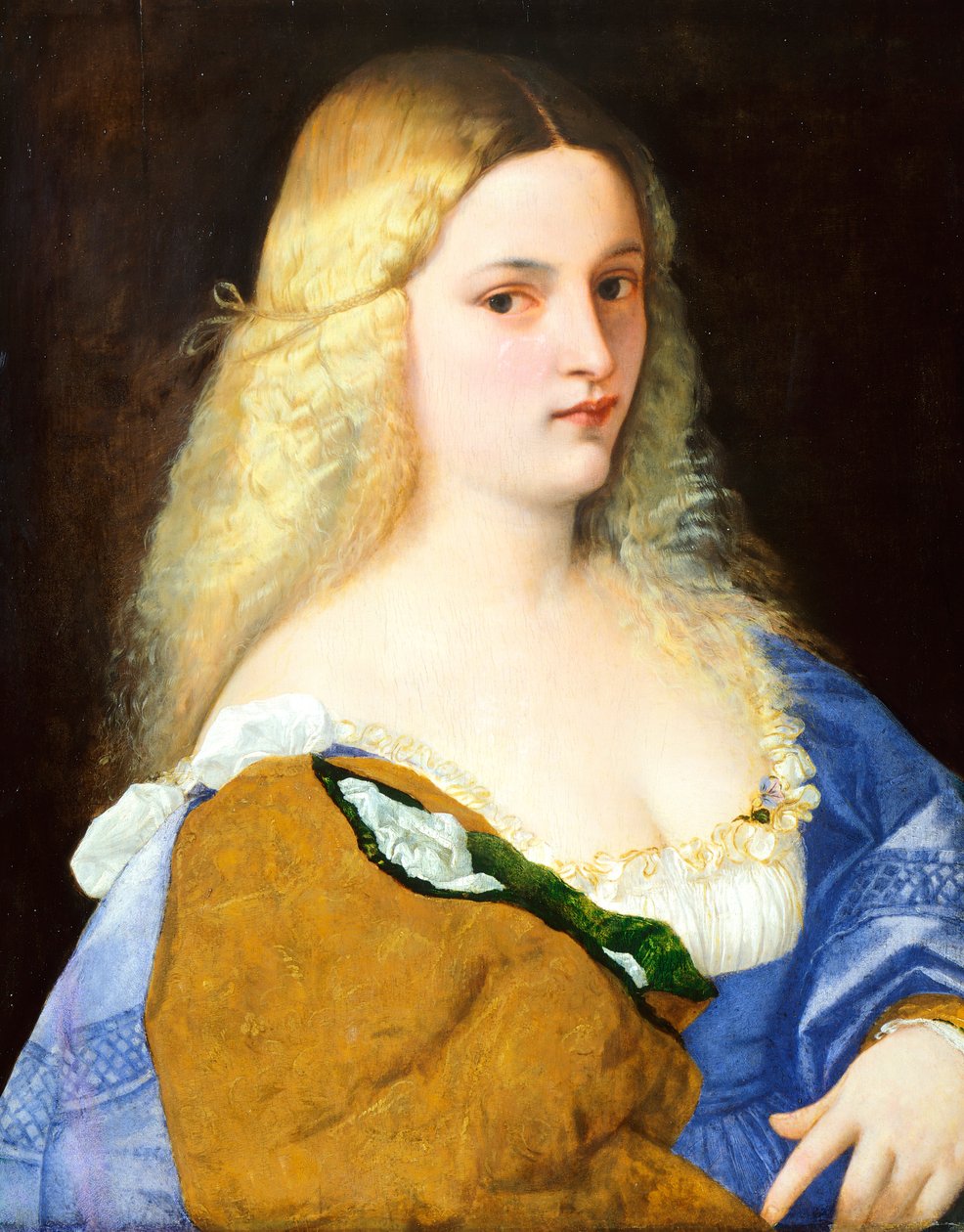 Violante door Titian (c.1488 1576)