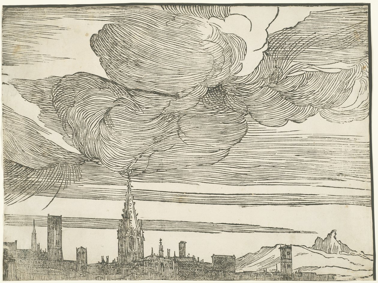 De onderdompeling van het leger van de Farao in de Rode Zee door Titian