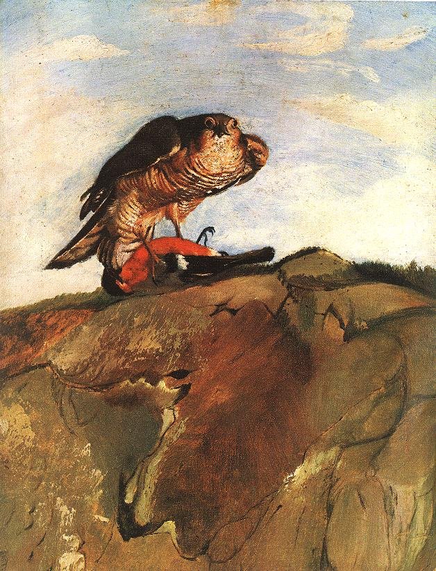 Roofvogel door Tivadar Kosztka Csontvary