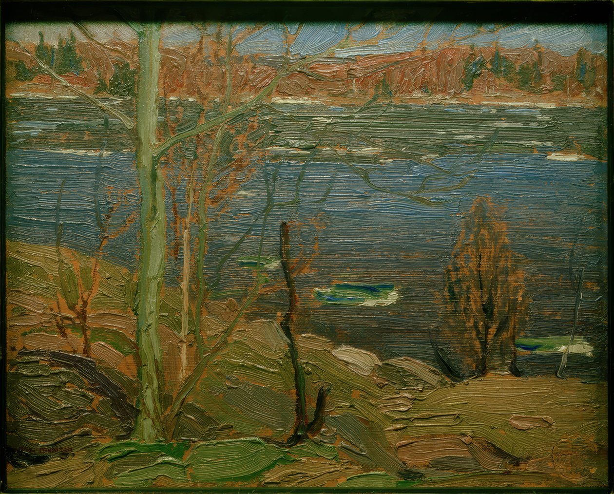 De opening van de rivieren door Tom Thomson