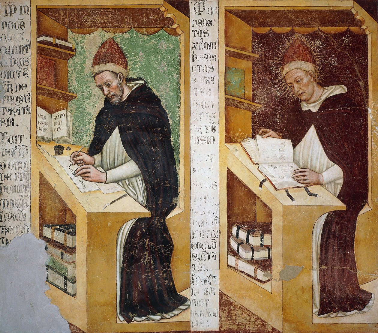 Veertig illustere leden van de Dominicaanse Orde door Tomaso da (late 15th century) Modena